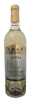 COFCO Great Wall Winery, 5 Stars Chardonnay, Penglai, Shandong, China, NV